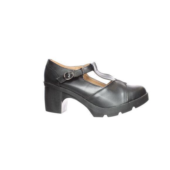 DADAWEN Womens Black Mary Jane Heels EUR 42 Medium (B, M) - Picture 1 of 4